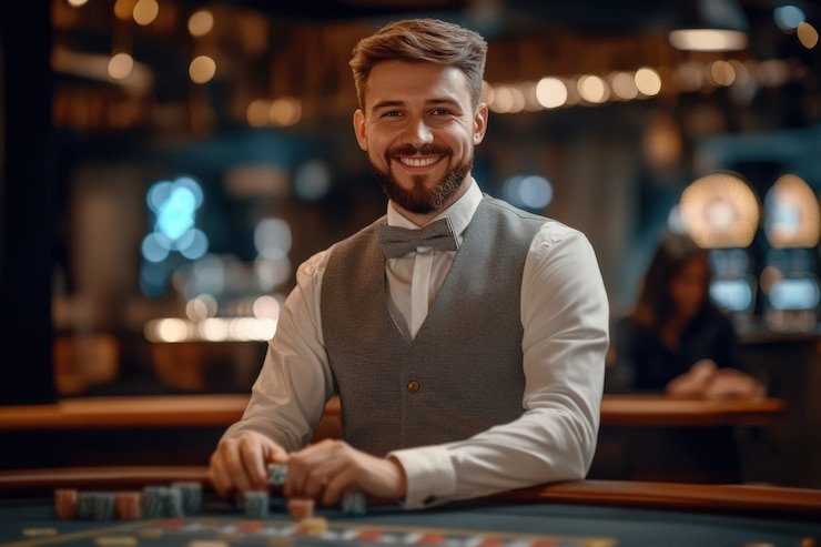 Ilustrasi proses registrasi user secara digital dengan mudah pada aplikasi luckybet89
